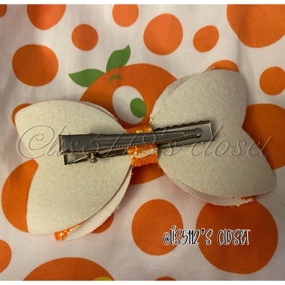 Disney Parks The Dress Shop Juicy Orange Bird Polka Dot Retro Dress & Bow XXL 2X - Picture 9 of 16